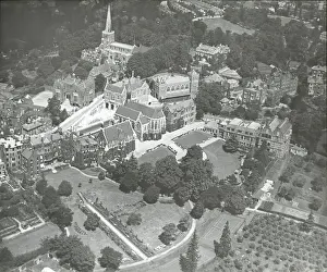 Harrow: Aerial view of Harrow School