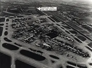 Heathrow: Aerial view of Heathrow Airport
