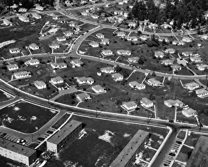 Conformity: An Aerial view of housing development in Oak Ridge