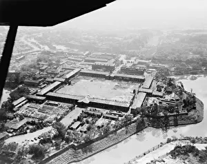 Rs3wnlcgr: Aerial view of the Imperial Palace grounds in