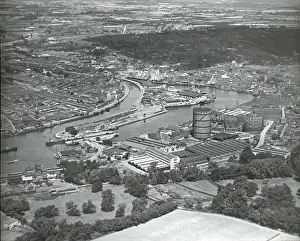 Ipswich: Aerial view of Ipswich