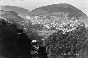 Lynton: Aerial View of Lynton