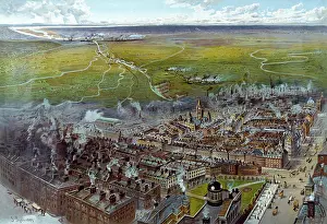 Canals: Aerial view, Manchester and the Ship Canal