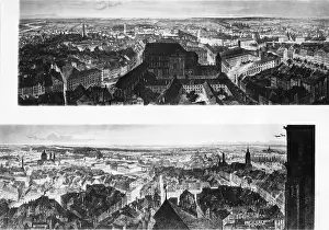 Dear: Aerial view of Munich