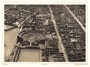 Fausto: Aerial view of Pompeii