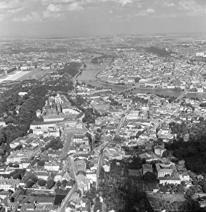 Pragues: Aerial view of Pragues Old Town