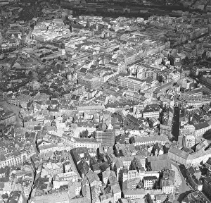 Pragues: Aerial view of Pragues Old Town