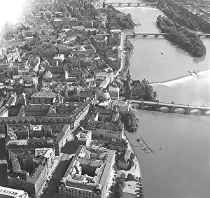 Pragues: Aerial view of Pragues Old Town