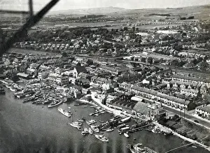 Shoreham: Aerial View of Southwick Shoreham Harbour