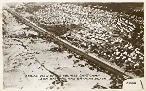 Pontins: An aerial view of the Squires Gate Camp, Blackpool