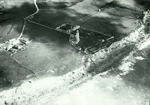 Catherines: Aerial view of St Catherine's Lighthouse, Isle of Wight