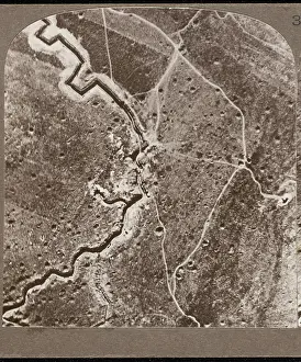 Pitted: AERIAL VIEW OF TRENCHES