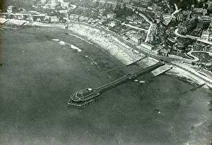 Ventnor: Aerial view of Ventnor, Isle of Wight