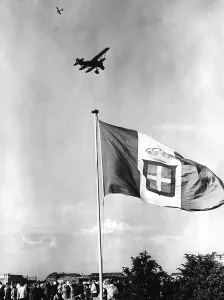 Staaken: Aerobatics demonstration in Staaken, 1939
