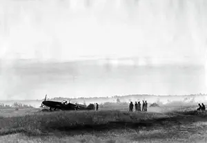 Bf 109: Aerodrome of the Luftwaffe immediately before the attack
