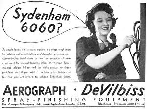 Devilbis: Aerograph DeVilbis Aircraft Paint Spraying Equipment