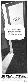Aerograph: Aerograph DeVilbis Aircraft Paint Spraying Equipment