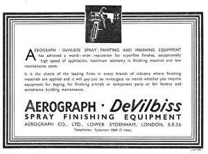 Aerograph: Aerograph DeVilbiss Aircraft Paint Spraying