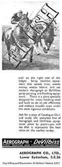 Aerograph: Aerograph DeVilbiss Paint Spraying Equipment 1933
