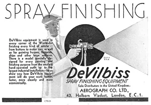 Aerograph: Aerograph DeVilbiss Spray Finishing Equipment