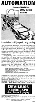 Aerograph: Aerograph DeVilbiss Spray Painting Equipment