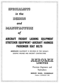 Aerolex: Aerolex Seat Belts & Cargo Lashings