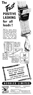 Harnesses: AerolexQuick Release Gear, Cargo Fasteners & Harnesses