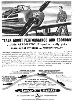 Aeromatic: Aeromatic Air Controlled Automatic Propellers