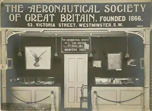 Britains: Aeronautical Society of Great Britain's stand