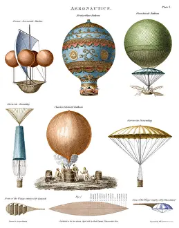 Garnerin: Aeronautics, 1818