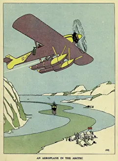 Aviation: An aeroplane in the Arctic
