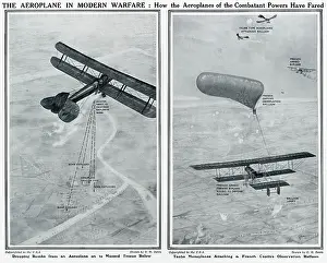 Massed: Aeroplane in modern warfare by G. H. Davis