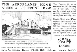 Esavian: The Aeroplane's Home Needs A Big Front Door!