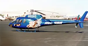 Heli: Aerospatiale AS350B Squirrel N122AS