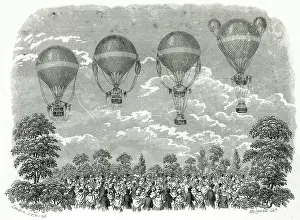 Inventions: Aerostatic Machine, Ballooning