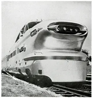 Streamline: Aerotrain designed by Electro-motive section of the GMC