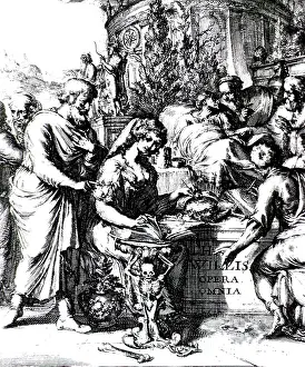 Aesculapius: Aesculapius Instructs Hygeia