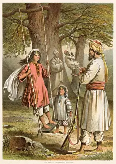 Swings: AN AFGHAN FAMILY 1880