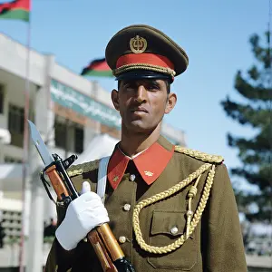 Afghan: Afghan guardsman, 1983