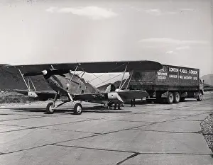 Readied: Afghan Hawker Hind being readied for transporting from Kabul