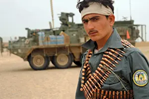 Helmand: An Afghan National Policeman takes part ?
