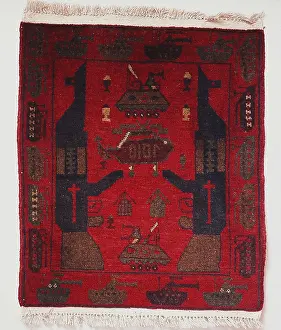 Meek: Afghan refugee-made rug, Pakistan