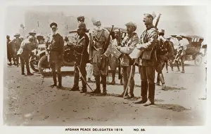 Amanullah: Third Afghan War - Afghan Peace Delegates