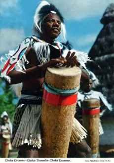 Bantu: Africa - Chuka Drummer, Kenya - Performing