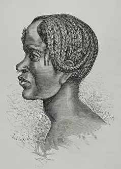 Braided: Africa. The Congo. Bangala indigenous