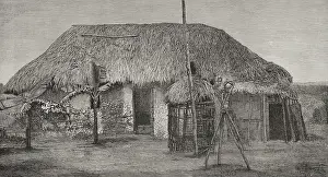 Colonisation: Africa. The Congo. German station of Mukenge