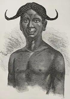 Zaire: Africa. Iboko native