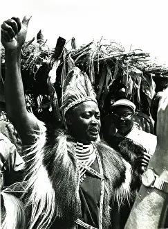 Mboya: AFRICA, KENYA - Jaramogi Oginga Odinga, dressed in