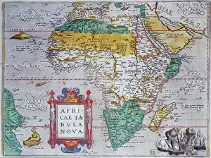 Africae: Africae Tabula Nova, 1570