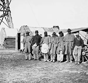 Teamsters: African-American contrabands dressed in ?